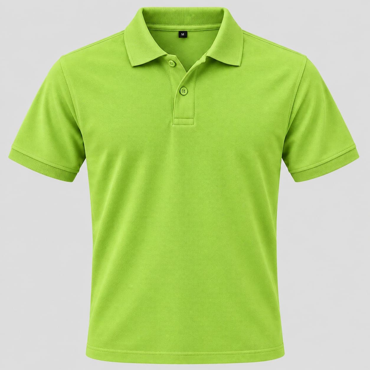 Spun Matty Polo T-Shirt — Kiwi